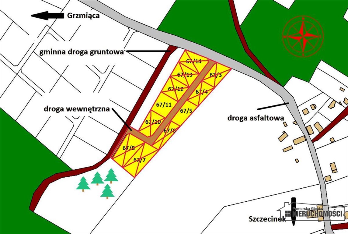 Działka budowlana na sprzedaż Radomyśl  1 001m2 Foto 3