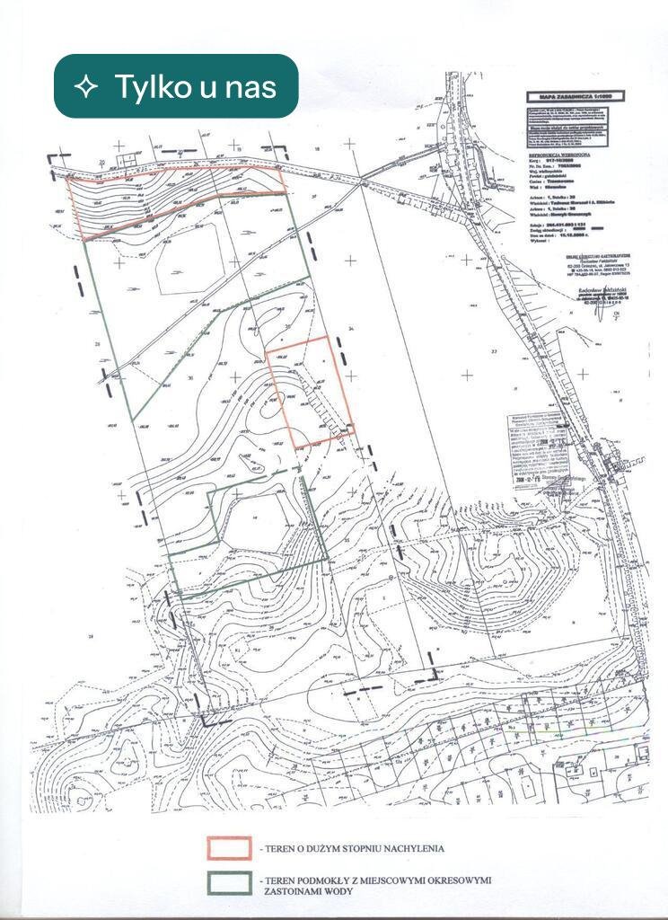 Malownicza działka 65 156 m² z MPZP, lasy i jeziora Niewolno  65 156m2 Foto 1
