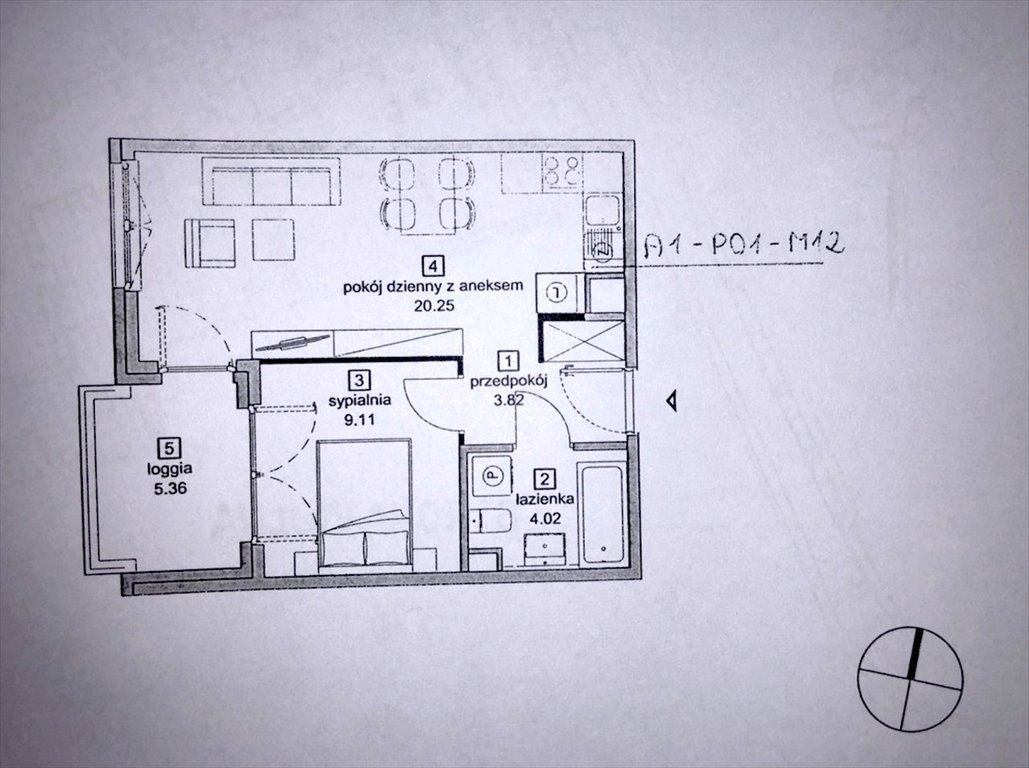 Mieszkanie dwupokojowe na sprzedaż Kraków, Czyżyny, Czyżyny, Aleja Pokoju  38m2 Foto 16
