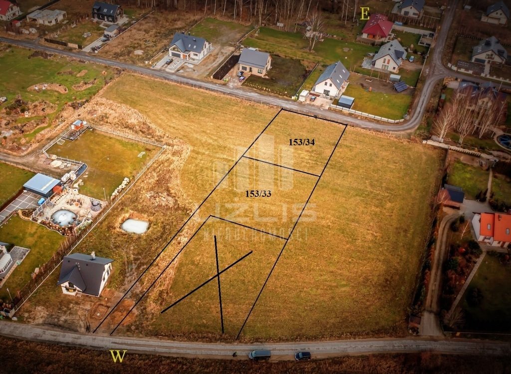 Działki pod dom w spokojnej okolicy, blisko Starogardu Okole, Wesoła  1 008m2 Foto 1