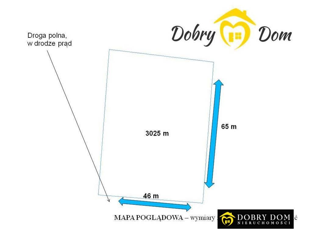 Duża działka 3025 m² w Karakulach z prądem i dojazdem Karakule  3 025m2 Foto 1