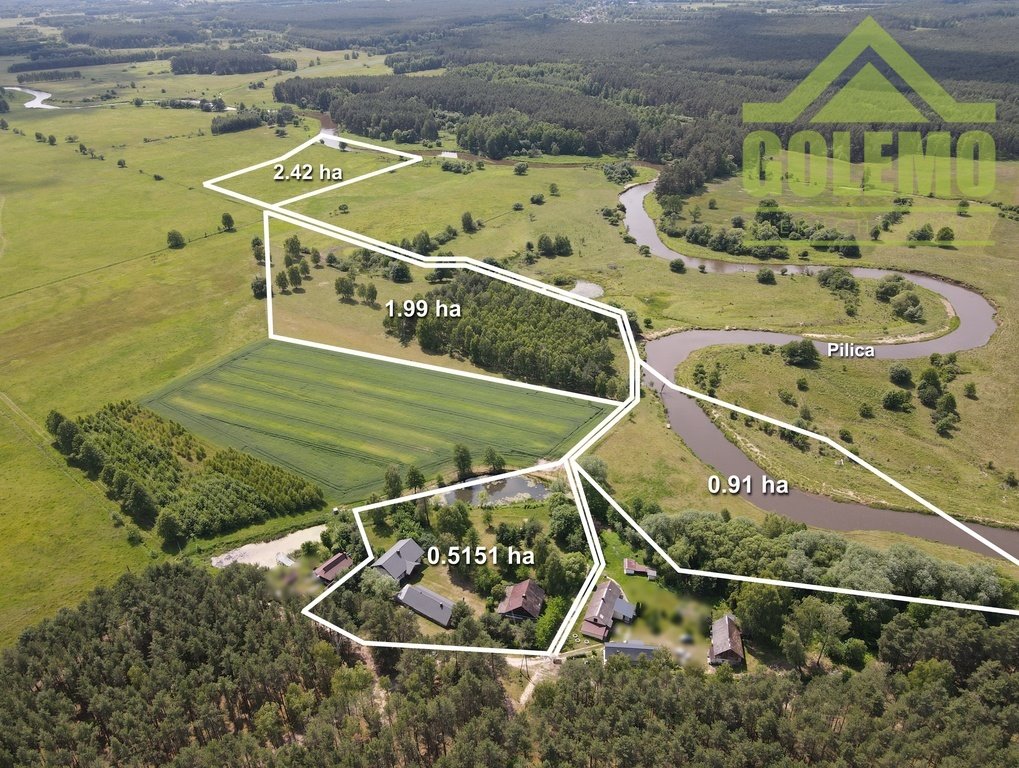 Działka inna na sprzedaż Rączki  58 400m2 Foto 1