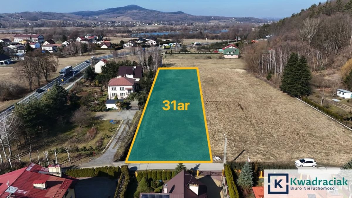 Działka 30,6 ar z pozwoleniem na budowę w Krajowicach Krajowice  3 100m2 Foto 1