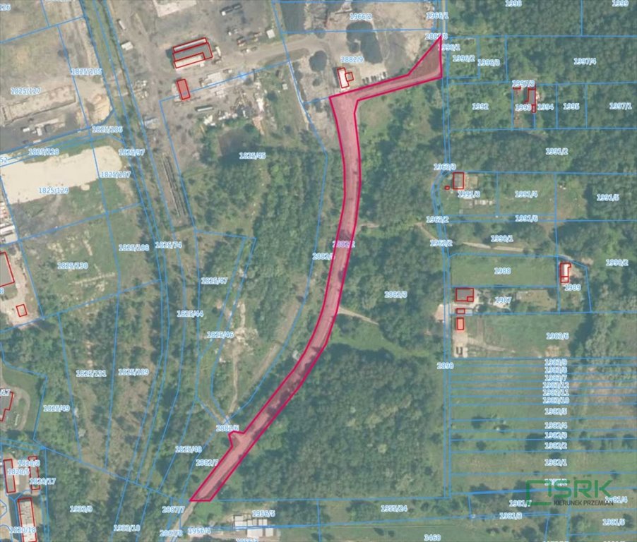 Działka 5,86 ha z dostępem do drogi i uzbrojenia Sosnowiec, Zagórze, Szymanowskiego  5 863m2 Foto 1