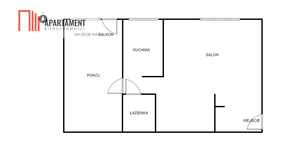 Mieszkanie dwupokojowe na sprzedaż Żnin  47m2 Foto 10