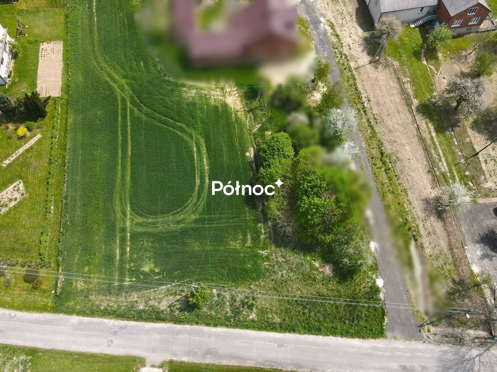 Działka 1100 m² pod zabudowę jednorodzinną, media, cicha okolica Łobzów  1 100m2 Foto 1