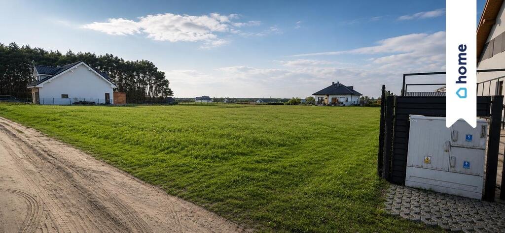 Działka 1036 m² pod dom w zielonej okolicy, media w drodze Lubochnia, Osiedle Sosnowe  1 036m2 Foto 1