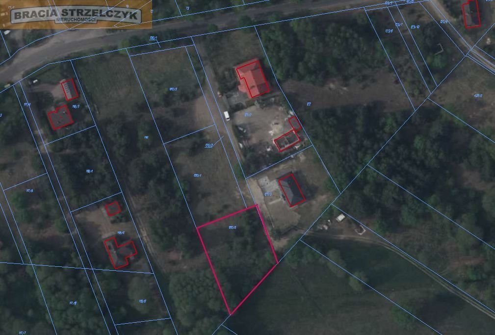 Działka 1429 m² pod dom w otoczeniu natury, MPZP Stare Polesie  1 429m2 Foto 1