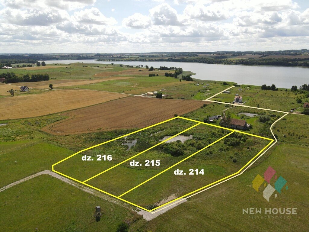 Działka 13 682 m² pod dom i rekreację, blisko jeziora Blanki  13 682m2 Foto 1