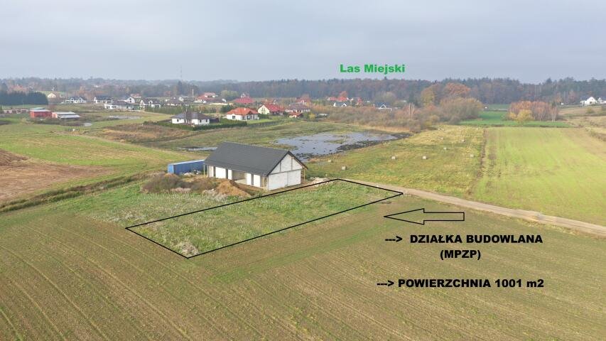 Działka budowlana w Gajewie pod Giżyckiem, 1001 m2 Gajewo, Wierzbowa  1 001m2 Foto 1
