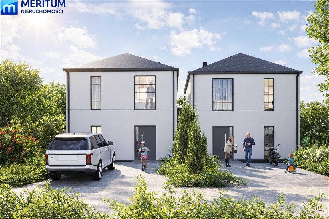 Sprzedam nowoczesny bliźniak 112 m² w Milanówku z panoramicznymi oknami Milanówek  113m2 Foto 1