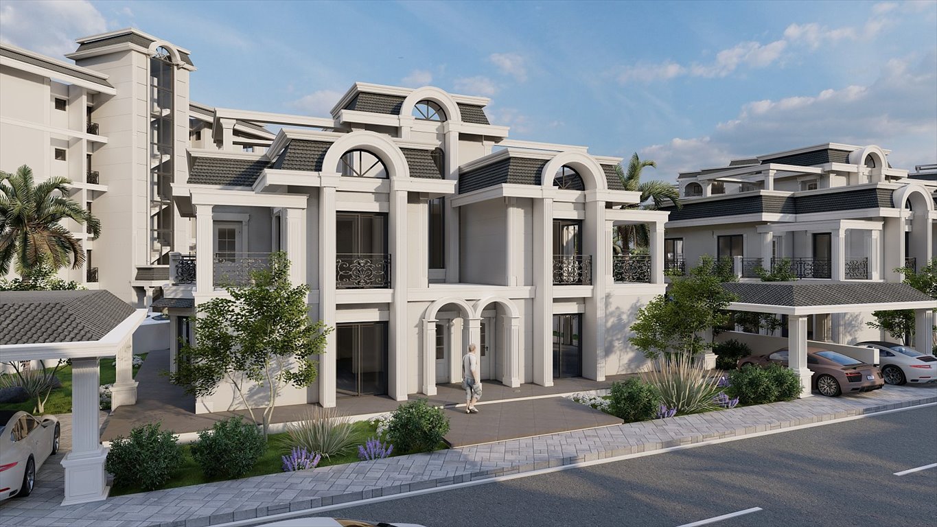 Nowoczesny apartament z basenem blisko morza w İskele Cypr, Kalecik, Kalecik, İskele, Cypr Północny  120m2 Foto 1