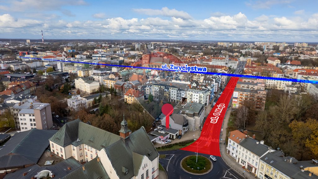 Lokal użytkowy na sprzedaż Koszalin, 1 Maja  218m2 Foto 1