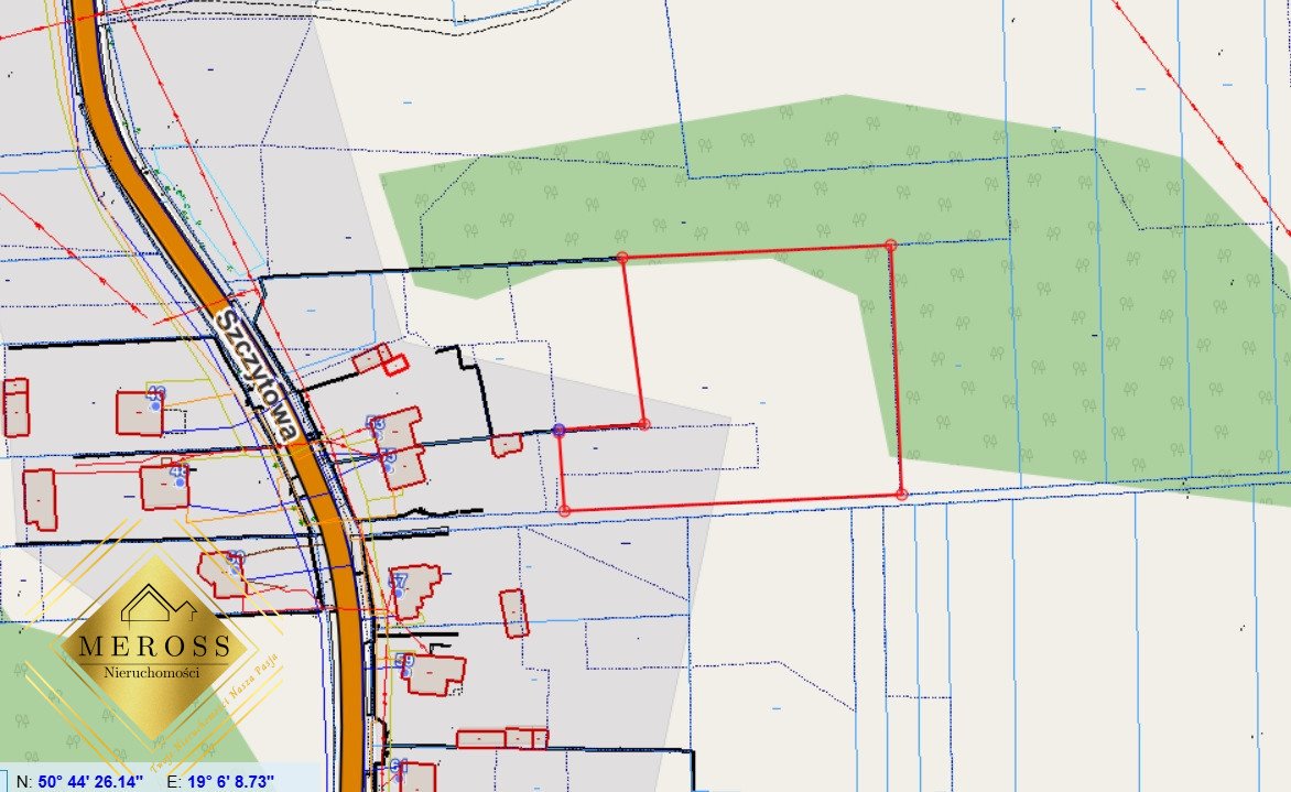 Działka leśna na sprzedaż Brzeziny-Kolonia  5 850m2 Foto 2