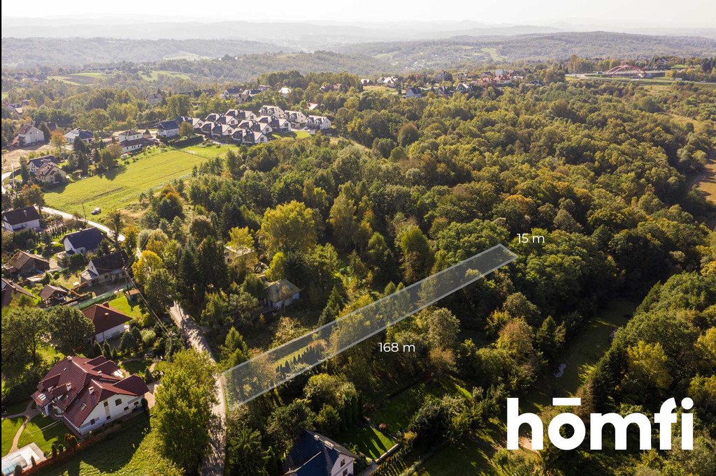 Działka budowlano-leśna 24,17 ara z domkiem w Mogilanach Mogilany, Działy  2 417m2 Foto 1