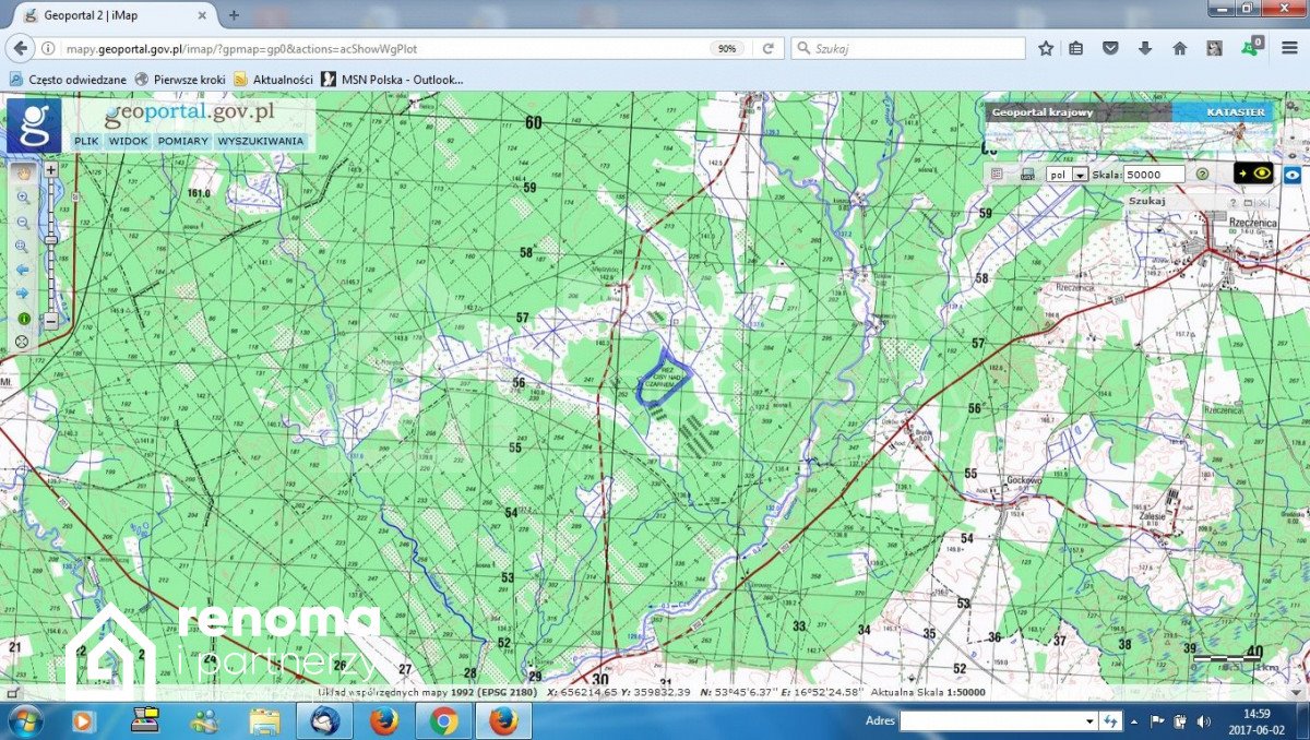 Grunty rolne 442 ha w Czarne, blisko lasów - polecam! Czarne  4 420 000m2 Foto 1