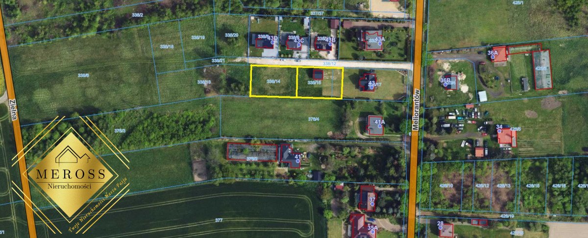 Działka 905 m² w Rząsawach z mediami i planem zagospodarowania Częstochowa, Rząsawy  905m2 Foto 1