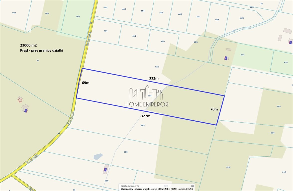 Działka 23 000 m² z warunkami zabudowy - polecam! Suszeniec  23 000m2 Foto 1