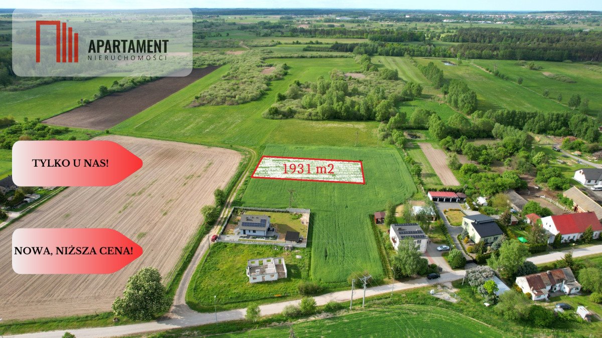 Działka budowlana z warunkami zabudowy, blisko S5, 1931 m² Kowalewo, Szkolna  1 931m2 Foto 1