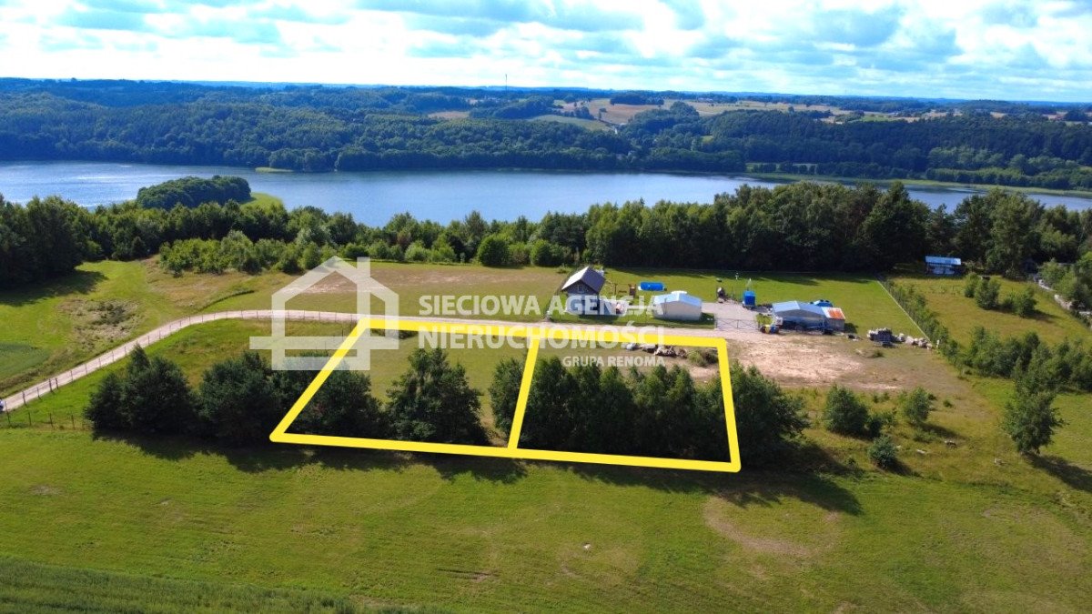 Polecam działkę 1162 m² pod dom w Ramleje, blisko jeziora Ramleje  1 162m2 Foto 1