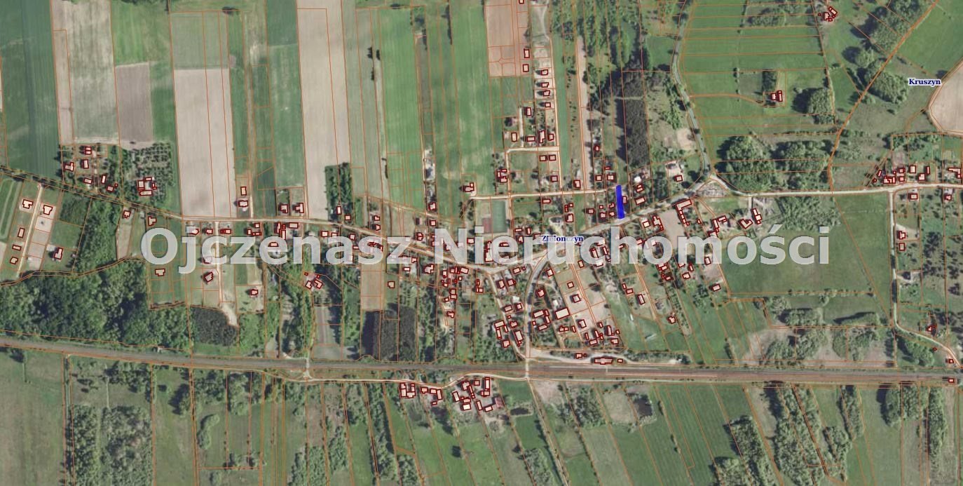 Działka 1498 m² pod zabudowę w Zielonczynie, las, media Zielonczyn  1 498m2 Foto 1