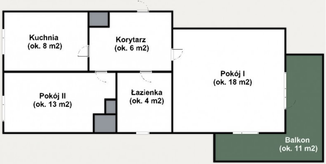 Mieszkanie dwupokojowe na sprzedaż Kraków, Podgórze, Wielicka 73  49m2 Foto 18
