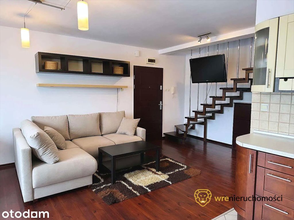 Przestronne dwupoziomowe mieszkanie 61 m² w Muchoborze Wielkim polecam! Wrocław, Muchobór Wielki, Marka Hłaski  61m2 Foto 1