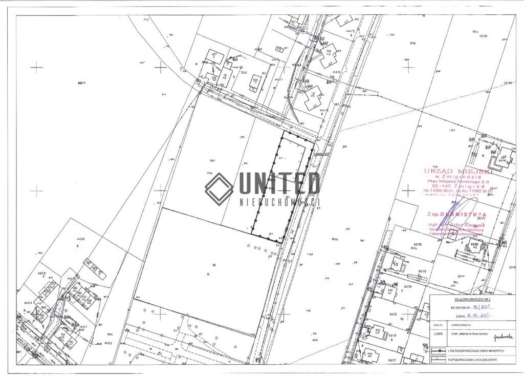 Działka inna na sprzedaż Żmigród  2 300m2 Foto 1