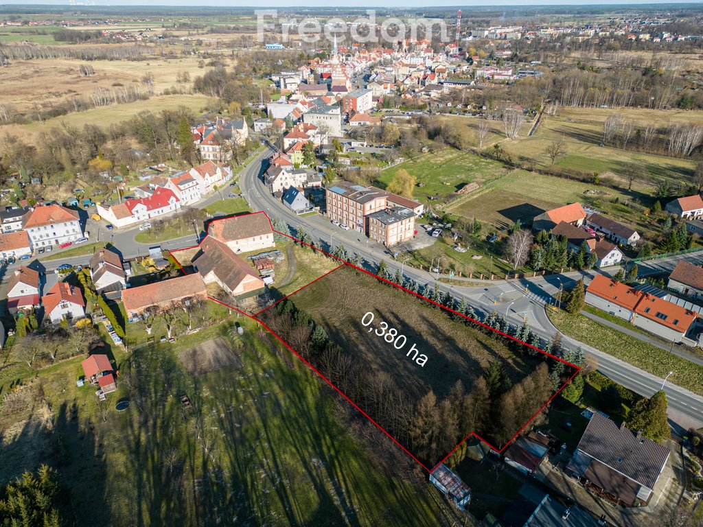 Działka usługowa 3800 m² w centrum Niemodlina (media w działce) Niemodlin, Bohaterów Powstań Śląskich  3 752m2 Foto 1