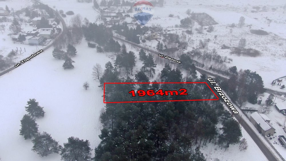 Działka budowlana na sprzedaż Grabowa, Brzozowa  1 964m2 Foto 6