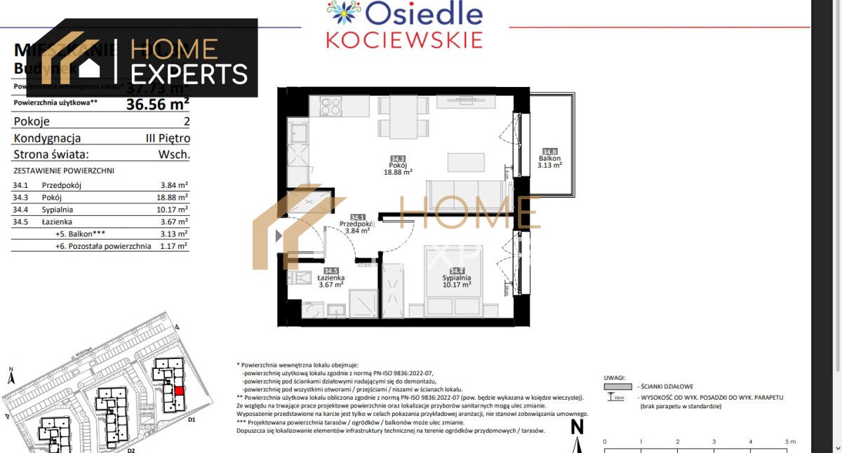 Nowoczesne 2 pokoje z balkonem, miejsce postojowe, wykończenie Tczew, Rokicka  37m2 Foto 1