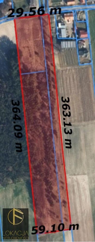 Działka inwestycyjna 1,7 ha w Godziesze Małe, pod zabudowę Godziesze Małe  17 000m2 Foto 1