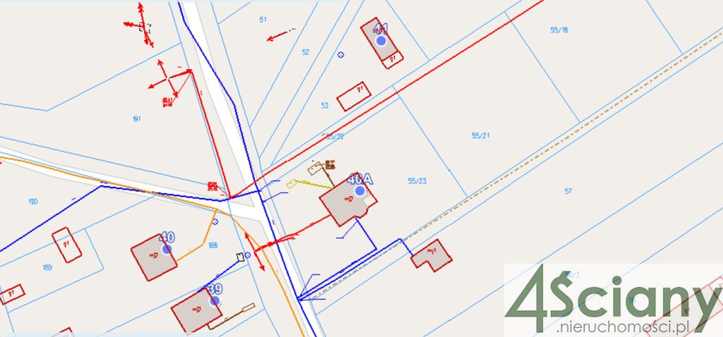 Działka budowlana na sprzedaż Popielżyn-Zawady  1 228m2 Foto 1