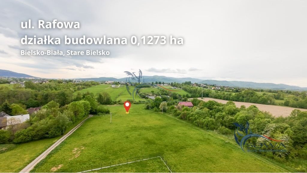 Działka 1273 m² z widokiem na Szyndzielnię, warunki zabudowy Bielsko-Biała, Stare Bielsko  1 273m2 Foto 1