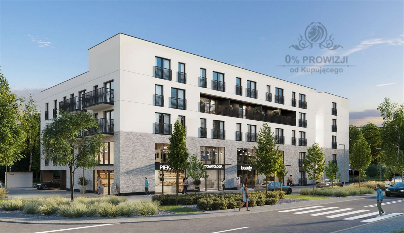 Nowoczesne 2 pok. z balkonem i antresolą, 58,83 m² Wrocław, Fabryczna, Żerniki  59m2 Foto 1