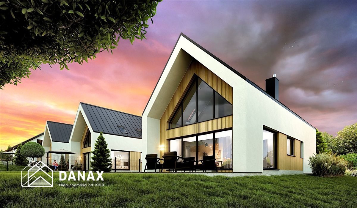 Nowoczesny dom wolnostojący 155 m² - garaż, 4 pokoje: Wołowice