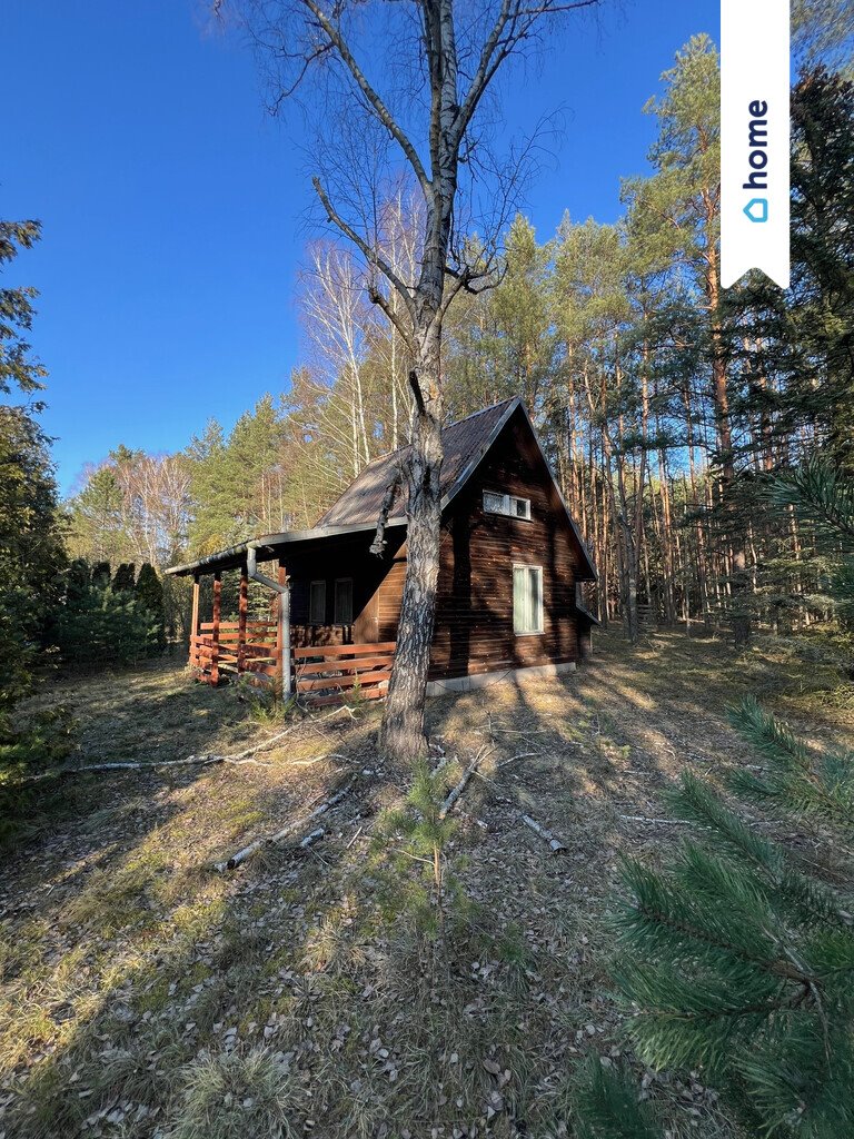 Działka z domkiem letniskowym w otoczeniu lasów i rzeki Rządza  1 499m2 Foto 1