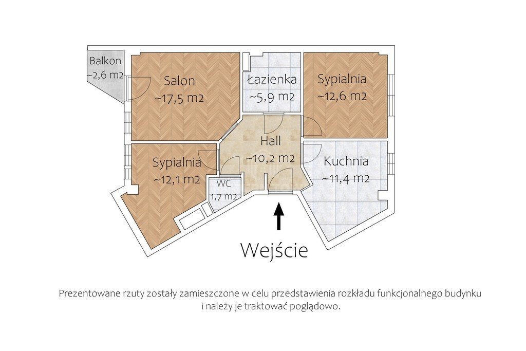Mieszkanie trzypokojowe na sprzedaż Warszawa, Wola, Mirów, Łucka  74m2 Foto 12