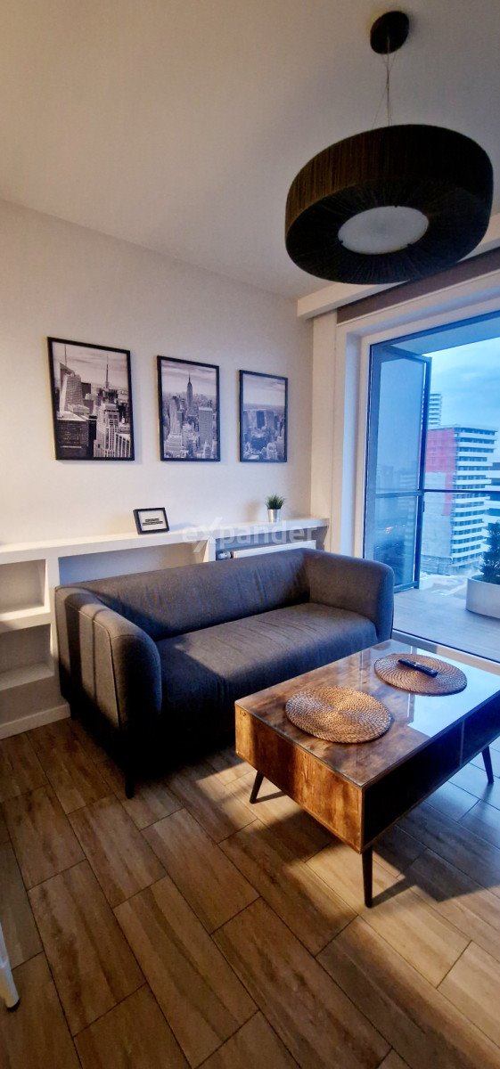 Nowoczesna kawalerka z dużym tarasem i garażem w centrum Katowice, Centrum, Tysiąclecia  28m2 Foto 1