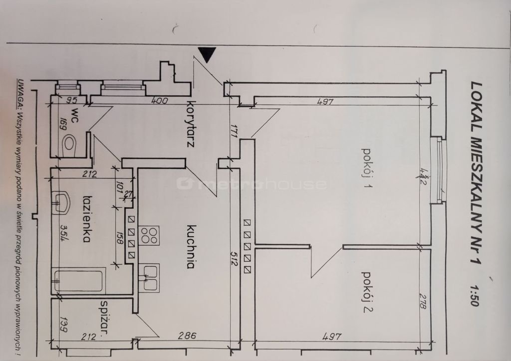 Mieszkanie dwupokojowe na sprzedaż Toruń, Plac Pokoju Toruńskiego  70m2 Foto 3