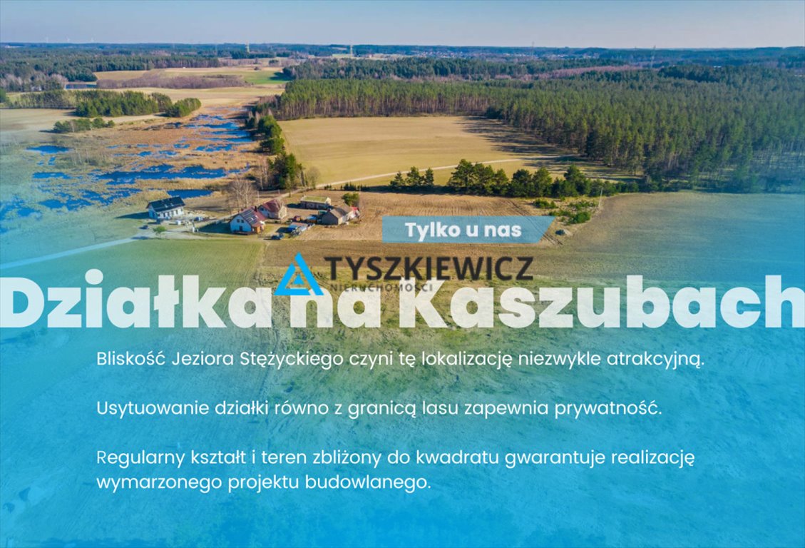 Działka budowlana na sprzedaż Stężyca  1 020m2 Foto 1