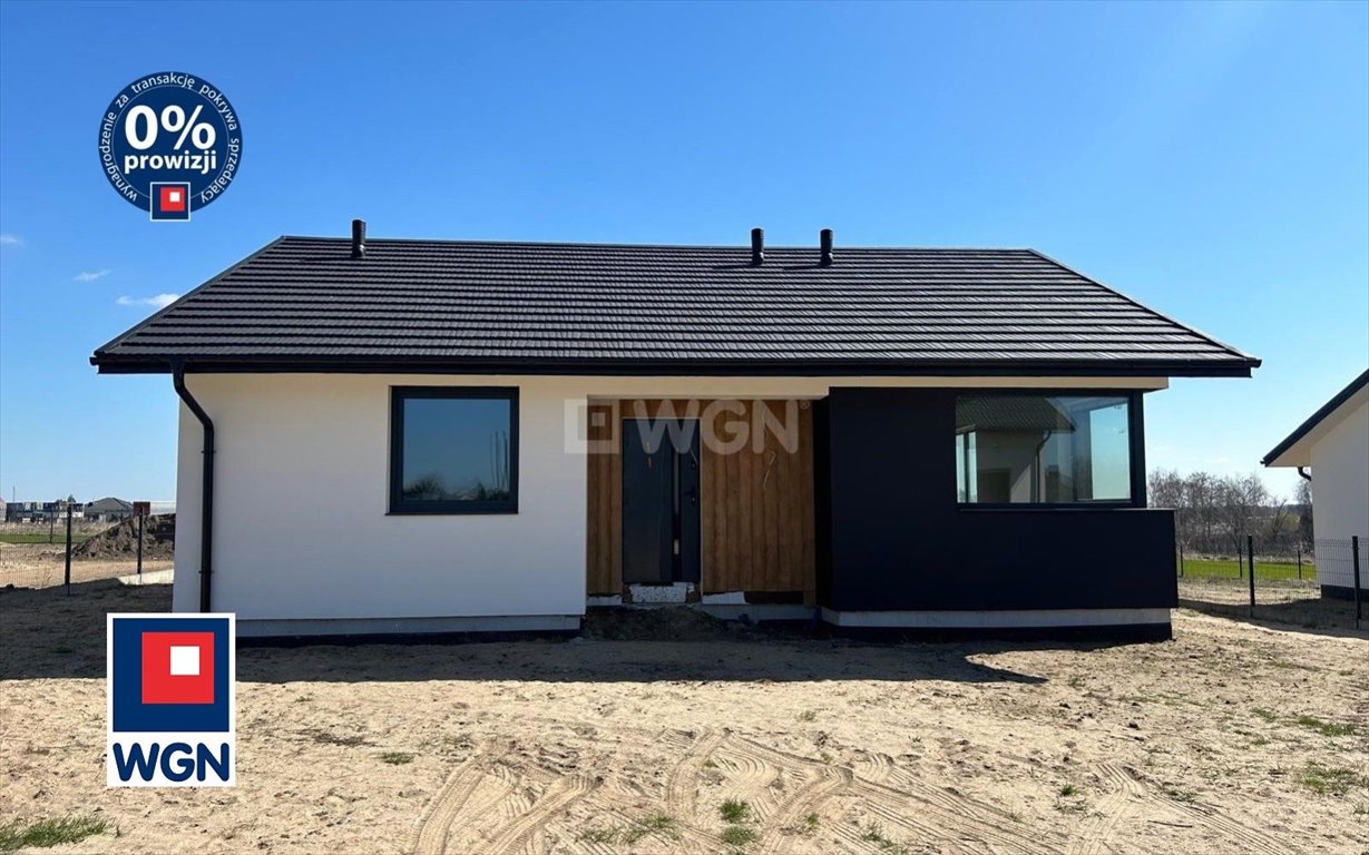 Nowoczesny dom 86 m2 z pompą ciepła i dużą działką Obrzębin, Obrzębin  86m2 Foto 1