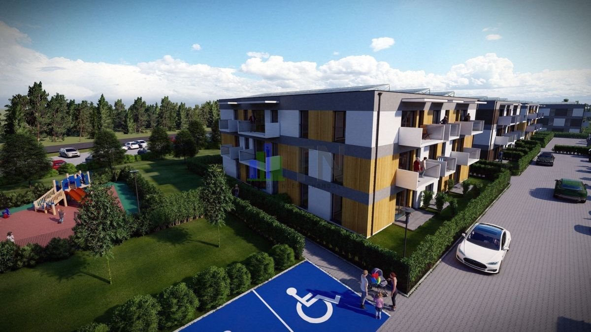 Nowoczesne mieszkanie 80,64 m2 z ogródkiem i balkonem Oława  81m2 Foto 1