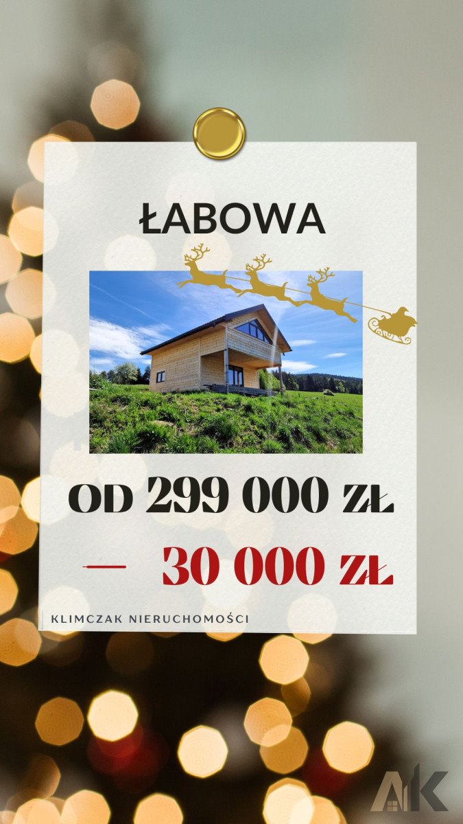 Dom na sprzedaż Łabowa  70m2 Foto 1