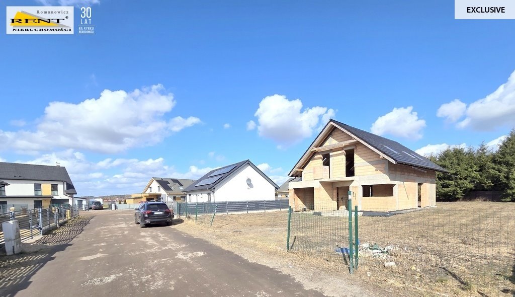 Dom w stanie surowym z garażem i 5 pokojami (ok. 138 m²) Szczecin  156m2 Foto 1