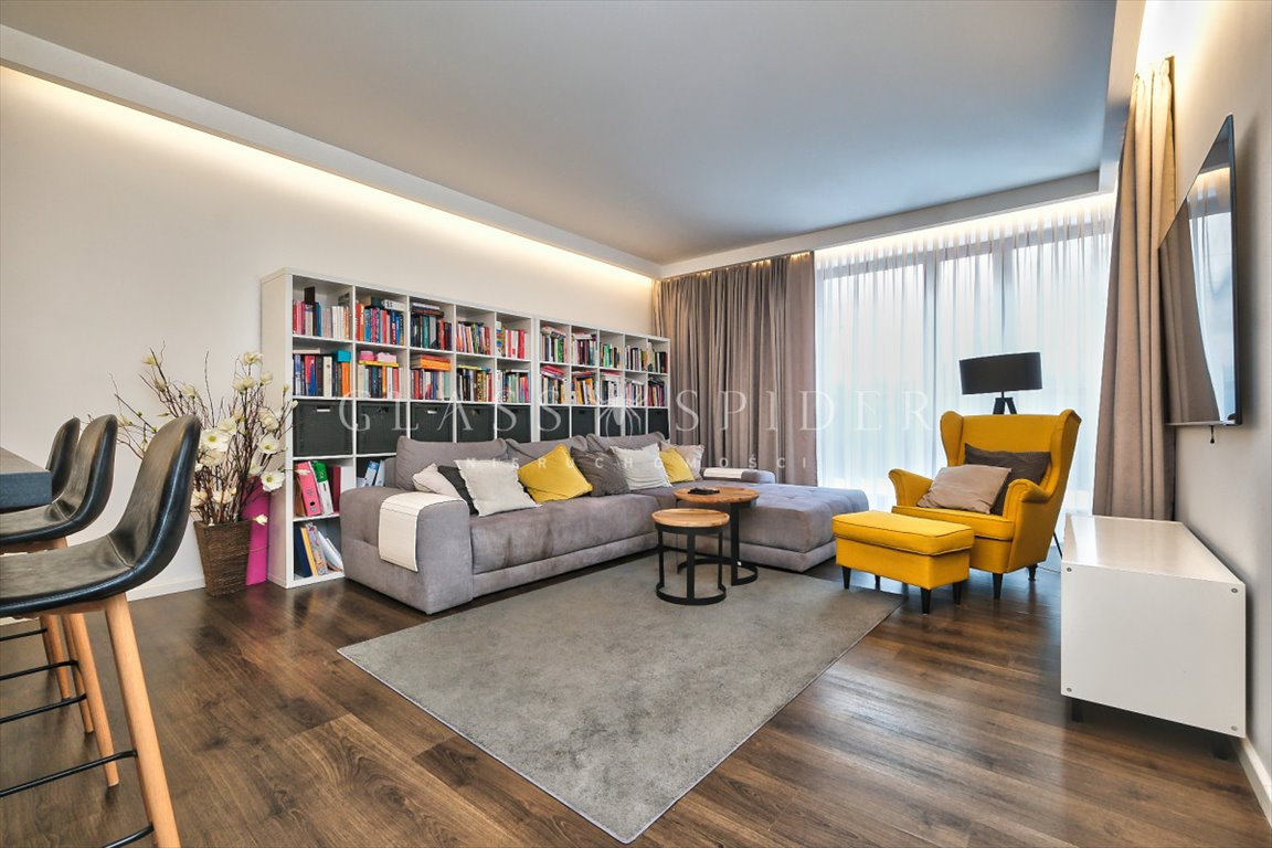 Wynajem 54 m2 w Wilanowie, nowoczesny, cichy, ogródek Warszawa, Wilanów, Sarmacka  54m2 Foto 1