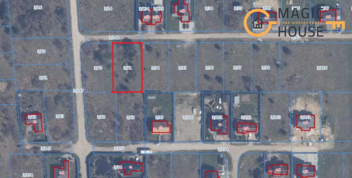 Działka budowlana z pozwoleniem na bliźniak – gotowa inwestycja Łężyce, Na Łąkach  1 075m2 Foto 1