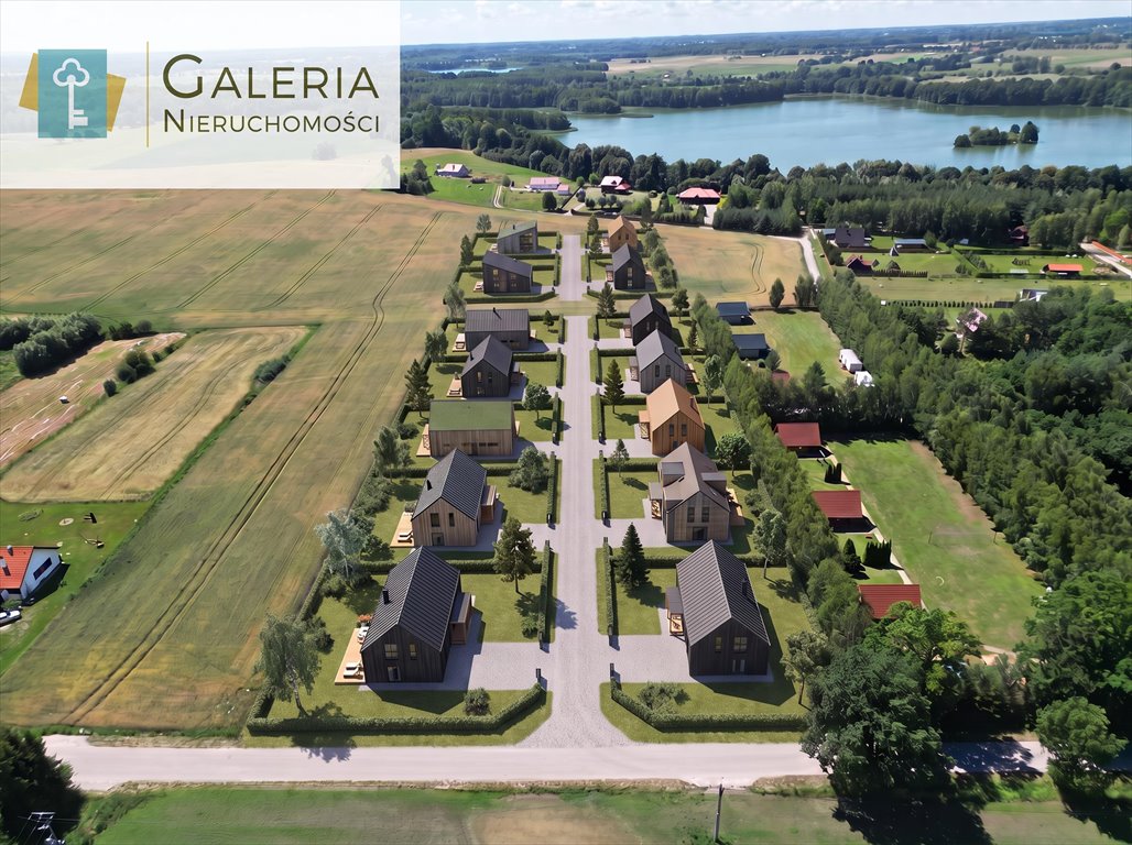 Sprzedam działki nad jeziorem w Osadzie Skarpa 99 tys. Miłomłyn  743m2 Foto 1