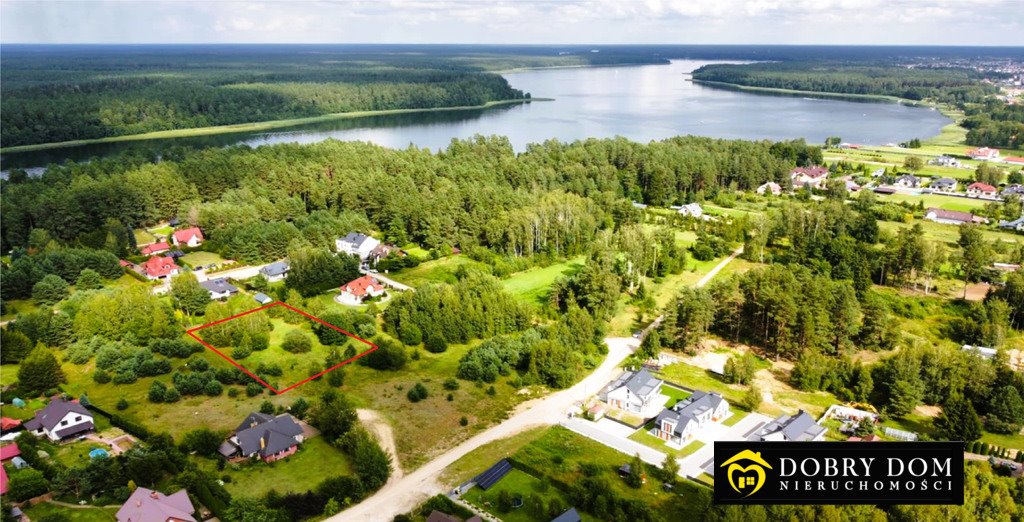 Na sprzedaż działka 1679 m² nad Jeziorem Necko w Augustowie Augustów  1 679m2 Foto 1