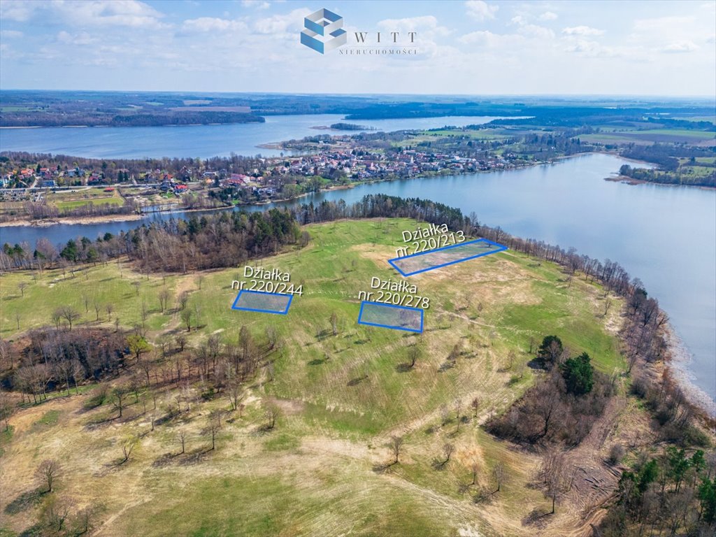 Zapraszam do zakupu działek nad jeziorem Dąbrowa Mała Dąbrówno  1 128m2 Foto 1